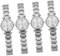 LIFKOME 4 Orologi Da Polso Quarzo Leggeri Da Donna Eleganti E Alla Moda Orologi Decorativi Per Ragazze