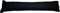 Waterproof Draught Excluder Draft Insulator 100% Polyester Casing Door Sausage Hallway Energy Saver wind stopper Cushion 100% Polyester Casing (Black, Pack of 1)