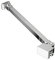 WOWINNE Duschkabine Stabilisator, Aluminiumlegierung Stabilisierungsstange für Duschwand Glasdicke 6-8 mm, Wandhalterung Einstelllänge 50cm Glashalter um 180 °(1 Stück)