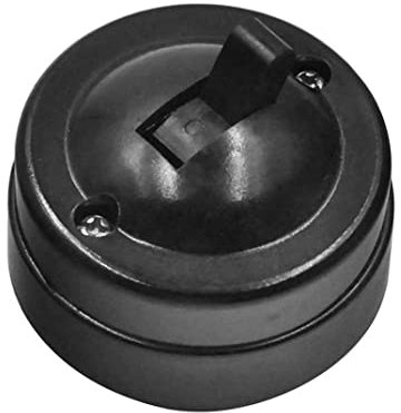 Einzelsteuerungsschalter Retro -Wandmontage Light Flat Toggle Schalter Lampensteuersteuerknopf