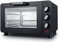 LABLADUO Air Fry Toaster Oven, Mini Oven Cooker and Grill,Electric Mini Oven Black with Timer Small Electric Oven Household Baking Small Oven 15 Liter Electric Oven Happy Life