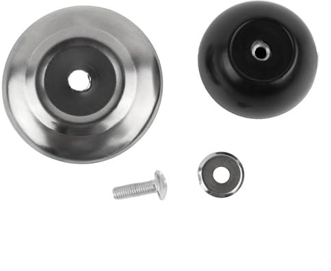 Wok multifonction en acier inoxydable avec bouton pratique pour une manipulation facile (32 cm)