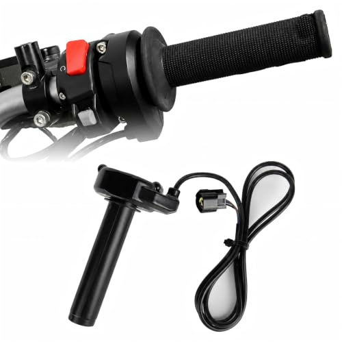 PSLER Gasgriff Lenker für Surron Light Bee X/S Segway X160 Elektrofahrräder | Motorrad Drehgas Lenkergriffe,E-Bike Gasgriff Für Surron Light Bee X/S