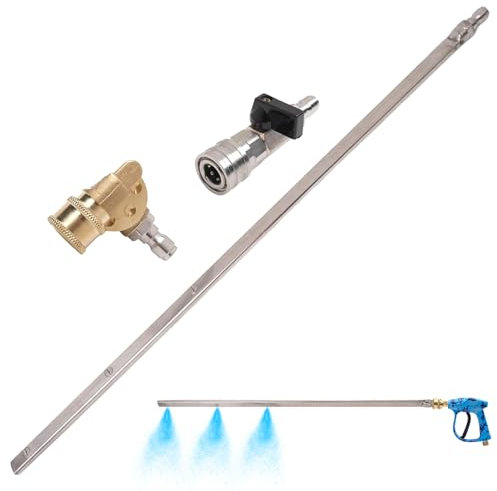 Varilla Limpiadora de Radiadores, Herramienta De Limpieza para Radiadores De Coche, Accesorios de Varilla para Canalones Coche Camión Autocaravana Césped Jardín Ventana y Hogar