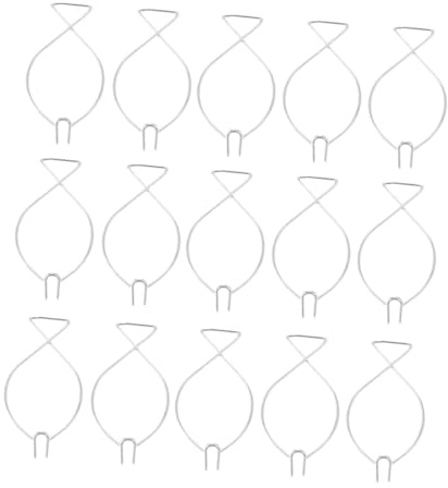 Générique 48 Crochets de Plafond Décoratifs en Acier pour Suspendre Bannières et Lustres, Adaptés pour Décoration Mariage et Bureau