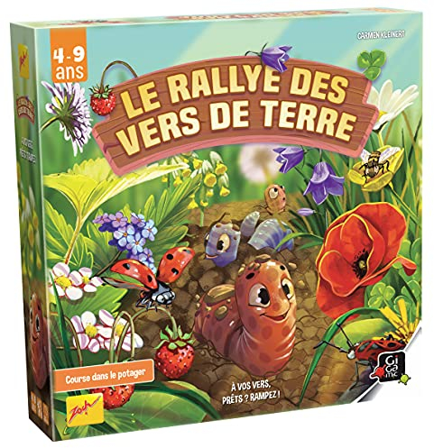GIGAMIC Le Rallye des vers de Terre ZOVER, Multicolore.