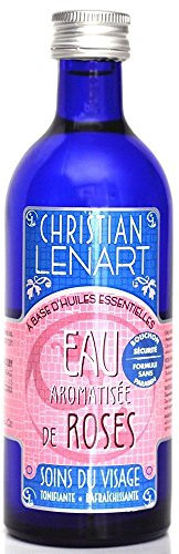 Christian Lenart - Eau aromatis{e de Roses, @ base d'huiles essentielles, tonifiante, rafraîchissante - Le flacon de 200ml - (pour la quantité plus que 1 nous vous remboursons le port supplémentaire)