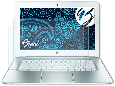 Bruni Protecteur d'écran compatible avec Google Chromebook (14-c010, 14 Inch) HP Pavilion Film Protecteur, cristal clair Écran protecteur (2X)