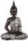 dcasa – Glücksbuddha-Figur, sitzend, Kunstharz, 30 cm, Dekoration