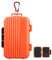 LXH Waterproof & Shockproof 24 Slots Luggage Memory Card Case Holder For 4 (CF) Compact Flash & 8 Secure Digital (SD) & 12 TF/Micro SD Card Storage Holder With Carabiner (Orange)