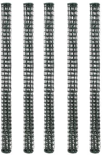 Festnight Maschendraht 5 STK. HDPE 1 x 1,2 m Grün | Drahtgitter Drahtzaun Wildzaun Maschendrahtzaun Set für Garten, Balkon und Kleintiere