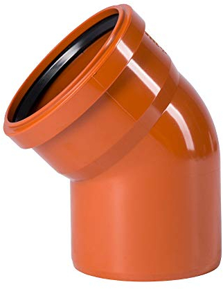 KG Rohr und Formstücke DN 200 SN 4 Kanalrohrsystem (Ersatzbolzen für Reinigungsrohr eckig) KG-Rohrsystem (PVC) für umweltfreundliche Kanalisation: Wasserdicht, langlebig, nach DIN EN Standards