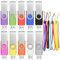 10 Piezas Pen Drives 512MB Memoria Flash USB Pequeña Capacidad Multicolor Conjunto de 10 USB 2.0 Flash Drive 512 MB Pendrive Práctico USB Stick con Cordones para Empresa Anuncia y Buscaba by FEBNISCTE