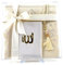 Ilm Verlag Geschenkbox Set mit Gebetsteppich, Tesbih und Surenbuch - Muslimischer Namaz-LIK Seccade, Gebets-Matte, Salah, Sejadah, (Cremeweiß)