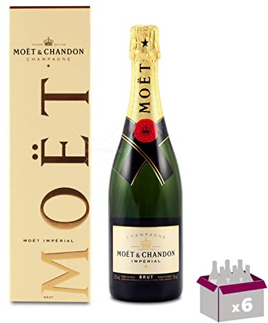 Champagne Moet & Chandon - Brut Impérial x6 - Bei 75cl