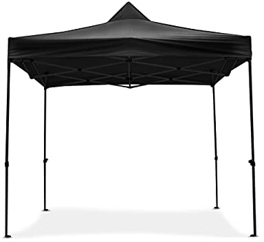 Rennzelt 3x3m faltbar/Faltpavillon Tourtecs für die Rennstrecke schwarz