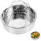 XYJJ Einsatz mit Griff Dampfgarer, Kochen Gemüse Dampfkorb, Edelstahl Dampfgarer DäMpfeinsatz, Edelstahl Dampfeinsatz mit Griff, for Cooking Vegetable Steamer Basket