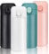 YINJAM 450ML Travel Mug Reusable Coffee Cup Insulated Thermal Mug Stainless Steel Leakproof Flask Tumbler for Hot Cold Drinks (White)