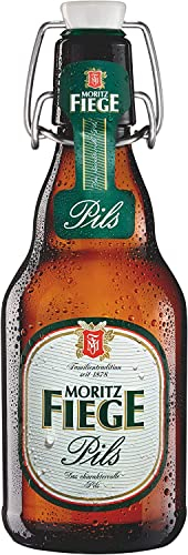20 kleine Flaschen Moritz Fiege Pils Bügelflaschen a 0,33l inc. 3,00€ MEHRWEG Pfand Bochum Bier a 330ml