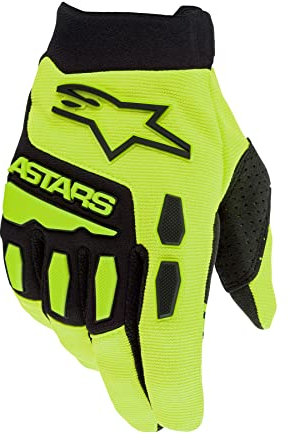 Alpinestars Full Bore Jugend Motocross Handschuhe (Yellow,M)