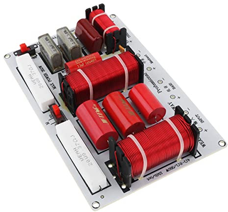 DriSentri 3 haut-parleurs croisés, 350 W 3 voies 3 haut-parleurs HiFi Home Speaker Séparateur de fréquence audio
