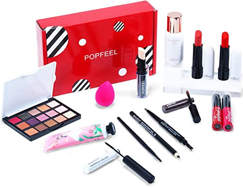 TEMU-SC 14 STK All In One Makeup Kit, Make up set für frauen, Makeup set damen, COSMETICS Beauty Box