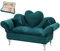 Sofa Form Schmuckschachtel Samt Staubfeste Ohrringe Organizer Kommode Juwely Display Box Miniatur Dollhouse Accessoires
