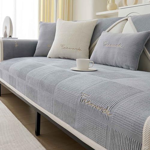 MTHGH Couch Bezug Sofaschutz，rutschfest L Form 1 2 3 4 Sitzer Sofabezug ，sofaschoner Katze Hund Decke Ecksofa Outdoor Sofa Überwurf(M,90x180cm)