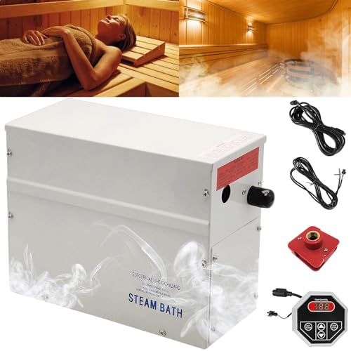 CHUNING Dampfdusche-Generator-Kit-System, Dampfgenerator, Dampfdusche, automatische Entkalkung, SPA, Sauna, Badgenerator, Dampfbad-Zubehör, 380 V, 21 kW