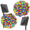 SOLARBABY 2 Pack 72FT 200 LED Solar Fairy Lights, 8 Modes Waterproof for Outside Tree Garden Patio Wedding Decorations (Colorful)