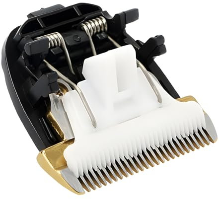 Teuena Kopf Ersatz Haarschneider, Ersatzklingen Schermesser Aufsatz Für Haarschneidemaschine, 24 Zähne Trimmer Klinge Scher Werkzeug Professionelle für Home Barber, Männer, Haustier - Lang