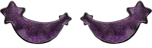 essence Queen of... Stars hydrogel eye patches, Augenpflege, Nr. 01, Schwarz, pflegend, erfrischend, Einfach zu entfernen, natürlich, vegan, ölfrei, ohne Parfüm, ohne Alkohol, 1er Pack (1pair)