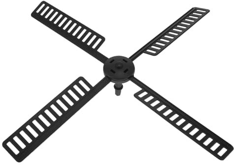 BESPORTBLE Windmühle Garten Decor Kunststoff Windmühle Teile Yard Liefert Rotierenden