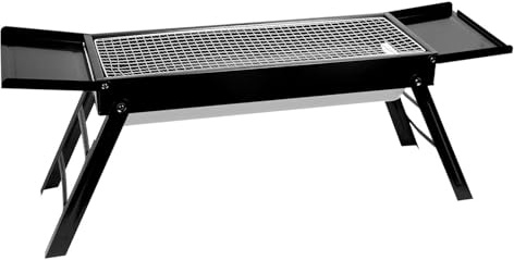 Griglia a carbone portatile pieghevole | Barbecue a carbone da campeggio | Piccoli accessori per barbecue per tailgating campeggio spiaggia picnic zaino in spalla giardino