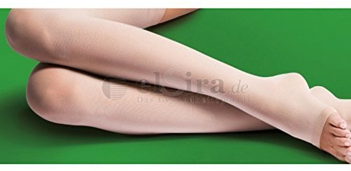 VENOTRAIN soft Wad.Str.L norm.long K1 schw.OSP 2 Stück