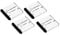 High Capacity - 4 x Rechargeable Battery for Kodak EasyShare M320, M340, M341, M753, M763, M853, M863, M893 IS, M1063, M1073 IS, MD41, MD853, MD863, MD1063, MX1063, V550, V570, V610 and V705 Digital Camera