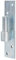 Alberts 306816 Hinge on Plate | South German Shape with DI or DII Hooks | Blue Galvanised | Backset Diameter 16 mm | Plate 180 x 40 mm