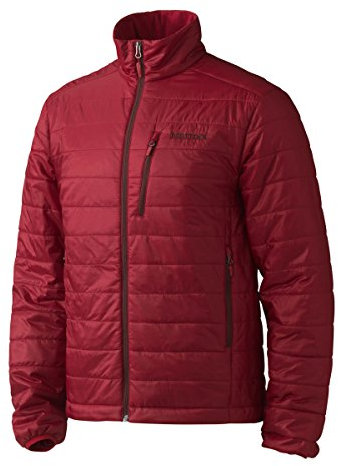MARMOT Calen Insulated Puffer Jacket für Herren, Dunkelkarminrot, XXL