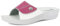 inblu Ciabatte Donna Anatomiche Pantofole Estive Fascia Strappo Regolabile Traspirante Morbide Aperta Linea Benessere VR0061 (Fucsia, 39)