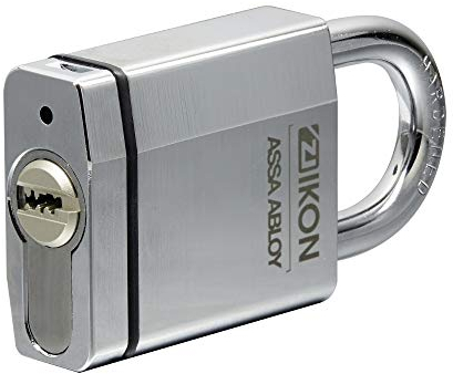 IKON RW6 Vorhängeschloss inkl. 2 Schlüssel - lichte Bügelhöhe 25mm - mit Zwangsschließung