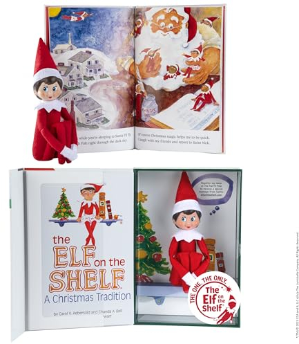 The Elf on the Shelf HonLena Girl Light, Red and White