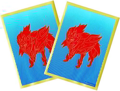 Pokemon Schwert & Schild Kartenhüllen Zamazenta – 65 Hüllen pro Packung – Turnierlegal – Elite Trainer Box Exclusive