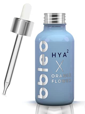 BBLEO HYA² X ORANGE FLOWER - Hochdosiertes Hyaluron Serum mit Orangenwasser - Feuchtigkeitsspendende Naturkosmetik für Tag & Nachtpflege. MADE IN GERMANY