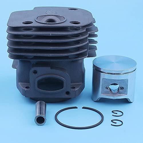 Luxuypon 48mm Cylinder Piston Kit Compatible with Husq-varna 365 Special Jonsered 2065 CS2165 Chainsaw Square Port 503691073, 503691072 Spare Part