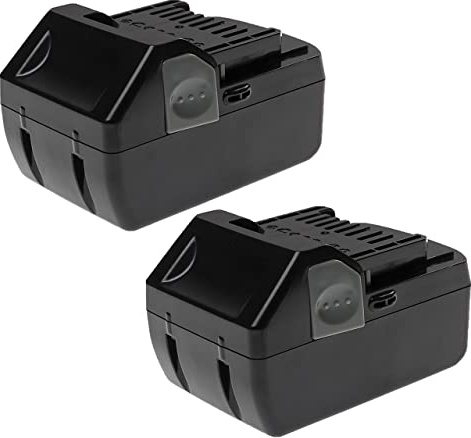 EXTENSILO 2X Akku Ersatz für Hitachi/Hikoki BSL 1830 | BSL 1815X, 330557 für Werkzeug, Staubsauger (5000 mAh, Li-Ion, 18 V)