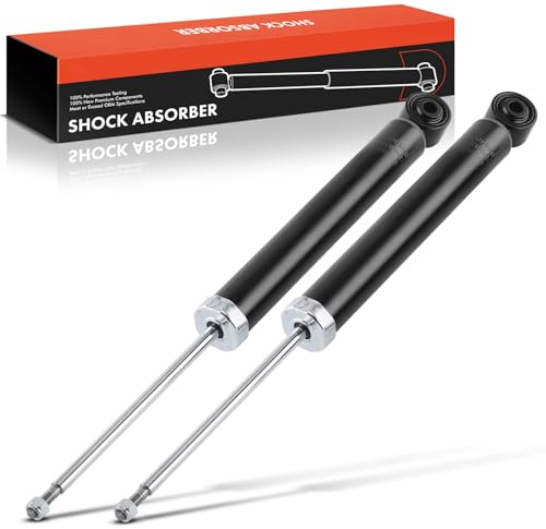 Frankberg Lot de 2 amortisseurs d'essieu arrière compatibles avec Yeti 2009-2017 Golf Plus 2004-2013 Golf V 2003-2009 Golf VI 2008-2016 Jet.ta III 2005-2008 Jet.ta IV 2010-Aujourd'hui
