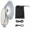 Godox Lux Senior Retro-Kamerablitz GN14 6000 K ± 200 K 28 mm Brennweite Automatische und manuelle Blitzmodi 1/1-1/64 Blitzleistung für Canon Nikon Sony Fujifilm Olympus Blitzschuhkameras(Weiß)