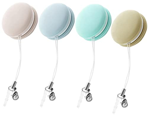 BLOOOK Handy Bildschirm Reinigungs Set Wischen,Touchscreen Reiniger Kugeln,Candy Farbe Macaron Form Screen Reinigung Swerkzeug Tragbare Schlüsselanhänger Charmer für Smartphone