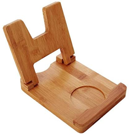 Cabilock 1 Pc Porte-couvercle Couvercle Et Repose-cuillère Organisateur De Porte-ustensiles De Cuisine Repose-cuillère Pour Articles Ménagers Plier Planche à Découper Bambou