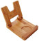 Cabilock 1 Pc Porte-Couvercle Couvercle Et Repose-cuillère Organisateur De Porte-ustensiles De Cuisine Repose-cuillère pour Articles Ménagers Plier Planche à Découper Bambou